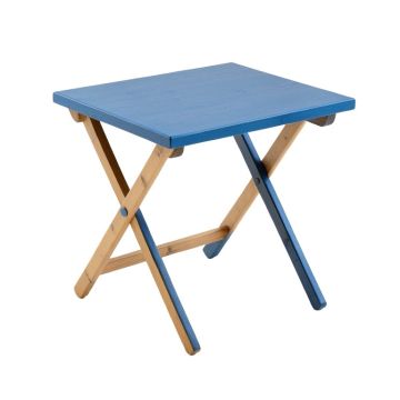 Wren Brook Compact Balcony Table - Blue (synthetic illustration; no displayed measurements)