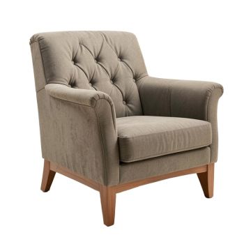 31 '' Wide Tufted Polyester Armchair
