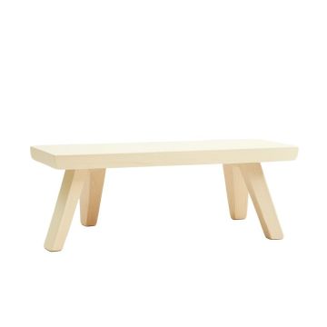Aspen Edge Indoor Bench - Cream