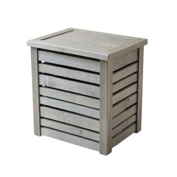 Meadow Bend Closed Garden Compost Bin - Gray