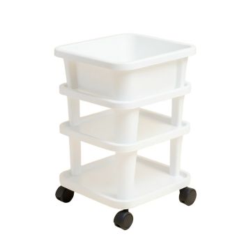 3-Tier Slim Rolling Laundry Cart