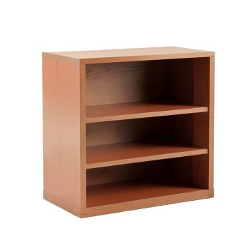 Oak Field Desktop Shelving Unit - Terracotta