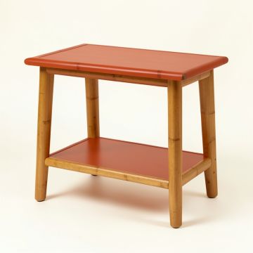 Lake Brook Side Table - Terracotta (synthetic illustration; no displayed measurements)