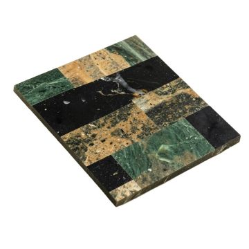Sliced Pebble 11.5 '' X 11.5 '' Natural Stone Mosaic Tile