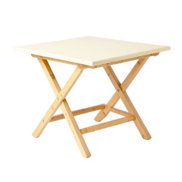 Summit Brook Patio Table - Cream
