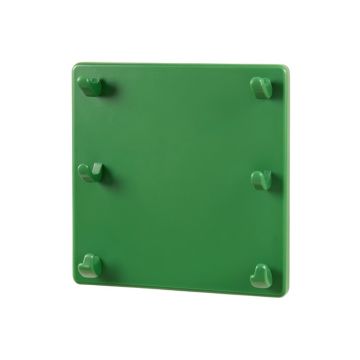 River Brook Empty Wall-Mounted Tool Organizer Panel - Green