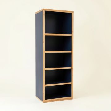 Ridge Dell Narrow Cubby Tower - Navy (synthetic illustration; no displayed measurements)