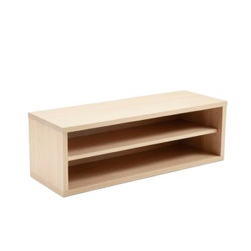 Elm Canyon Shoe Storage Bench - Beige