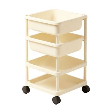 4-Tier Slim Rolling Laundry Cart