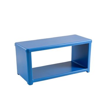 Heath Canyon Narrow Outdoor Storage Bench - Blue