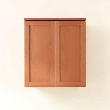 Rowan Canyon Wall-Mounted Laundry Cabinet - Terracotta (synthetic illustration; no displayed measurements)