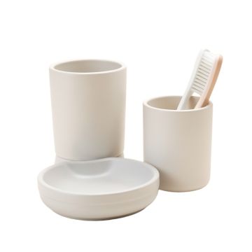 Malek 4 Piece Bathroom Accessory Set