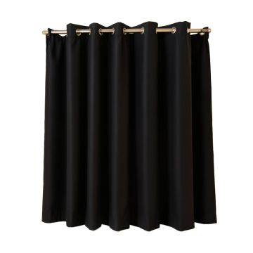 Victor Solid Blackout Thermal Grommet Curtain Panels