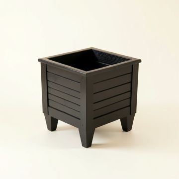 Summit Arc Empty Raised Planter - Black (synthetic illustration; no displayed measurements)