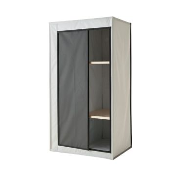 Petra 69 '' H X 18 '' W X 53 '' D Non-Woven Fabric Clothes Wardrobe Storage Closet Organizer
