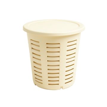 Aspen Bend Closed Garden Compost Bin - Ivory