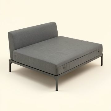 38.2 '' Armless Sofa Bed (synthetic illustration; no displayed measurements)