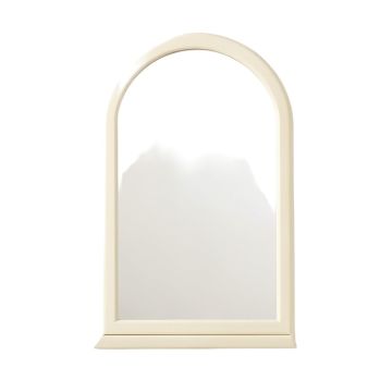 Laurel Branch Framed Wall Mirror - Ivory