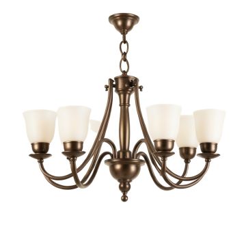 Larenta 8-Light Shaded Chandelier Classic / Traditional Chandelier