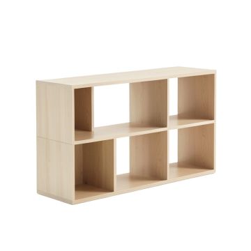 Olive Canyon Desktop Shelving Unit - Beige