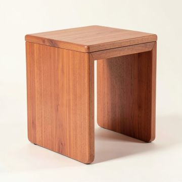 Hill Falls Side Table - Terracotta (synthetic illustration; no displayed measurements)