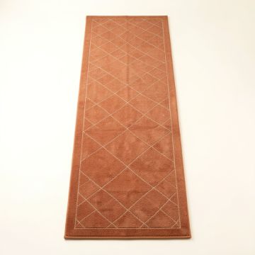 Shore Bend Narrow Runner Rug - Terracotta (synthetic illustration; no displayed measurements)