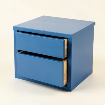 Sage Crest Small-Parts Storage Drawer Cabinet - Blue (synthetic illustration; no displayed measurements)