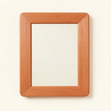 Laurel Bluff Framed Wall Mirror - Terracotta (synthetic illustration; no displayed measurements)