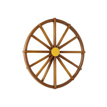 Emilie Ship Wheel Sculpture Wall Décor
