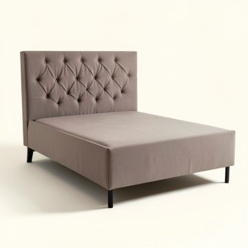 Barronr Button Tufted Wingback Upholstered Platform Bed (synthetic illustration; no displayed measurements)