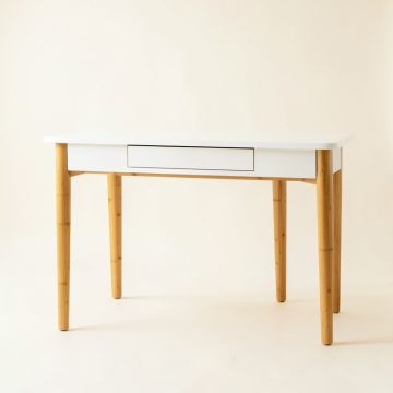 Fern Canyon Writing Desk - White (synthetic illustration; no displayed measurements)