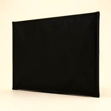 Prismatec Matte Black 66 '' Diagonal Portable Projection Screen (synthetic illustration; no displayed measurements)