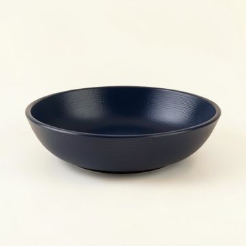 Ash Crest Dining Bowl - Navy (synthetic illustration; no displayed measurements)