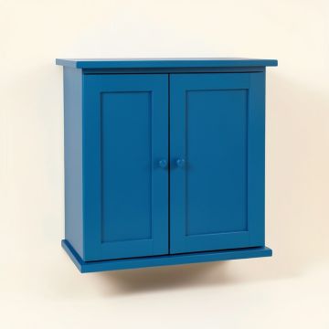 Ridge Dell Wall-Mounted Laundry Cabinet - Blue (synthetic illustration; no displayed measurements)