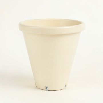 Vale Bridge Empty Railing Planter With Integral Brackets - Ivory (synthetic illustration; no displayed measurements)