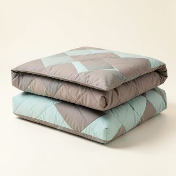 Geometric Bed-In-A-Bag Reversible Comforter (synthetic illustration; no displayed measurements)