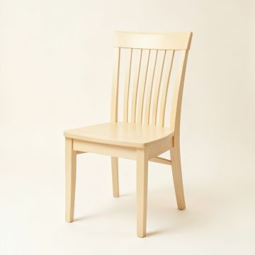 Clay Dell Dining Chair - Ivory (synthetic illustration; no displayed measurements)