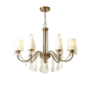Meinhardt 5-Light Shaded Empire Chandelier