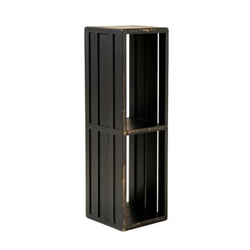 Bay Bluff Narrow Cubby Tower - Black