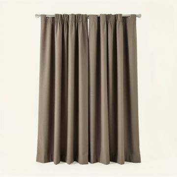 Goldsboro Geometric Room Darkening Thermal Pinch Pleat Single Curtain Panel (synthetic illustration; no displayed measurements)