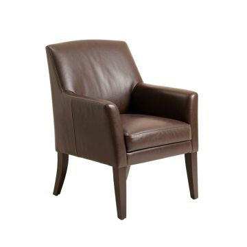 Aerith Leather Upholstered Dining Chair