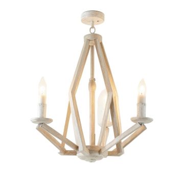 Jarman 6-Light Candle Style Geometric Chandelier