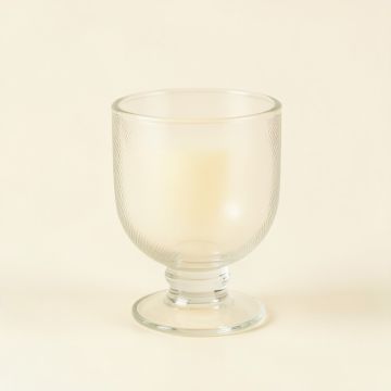 Summit Crest Empty Candle Holder - Ivory (synthetic illustration; no displayed measurements)