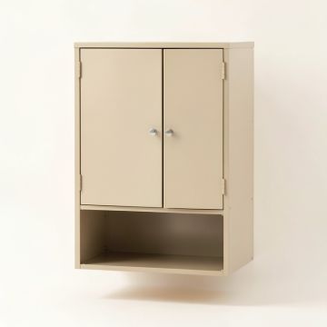 Cedar Canyon Wall-Mounted Laundry Cabinet - Beige (synthetic illustration; no displayed measurements)