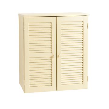 Lake Bridge Wall-Mounted Laundry Cabinet - Cream