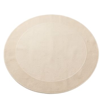Cliff Bend Round Area Rug - Beige