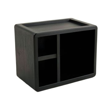Fern Arc Low Toy Storage Unit - Black
