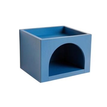 Meadow Edge Wall-Mounted Cat Perch - Blue