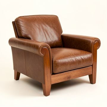 Aasia 64 '' Faux Leather Rolled Arm Loveseat (synthetic illustration; no displayed measurements)
