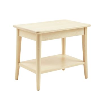 Clay Dell Side Table - Ivory